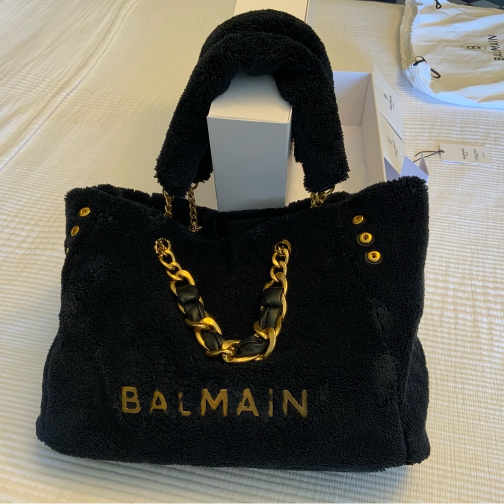 Noir/Black Soft Cabas-Sponge handbag